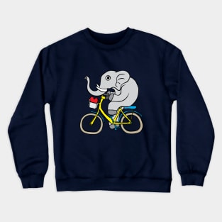 Cute Elephant Crewneck Sweatshirt